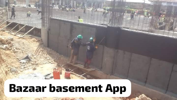 Nyali Bazaar project - Commercial painting and finishing work